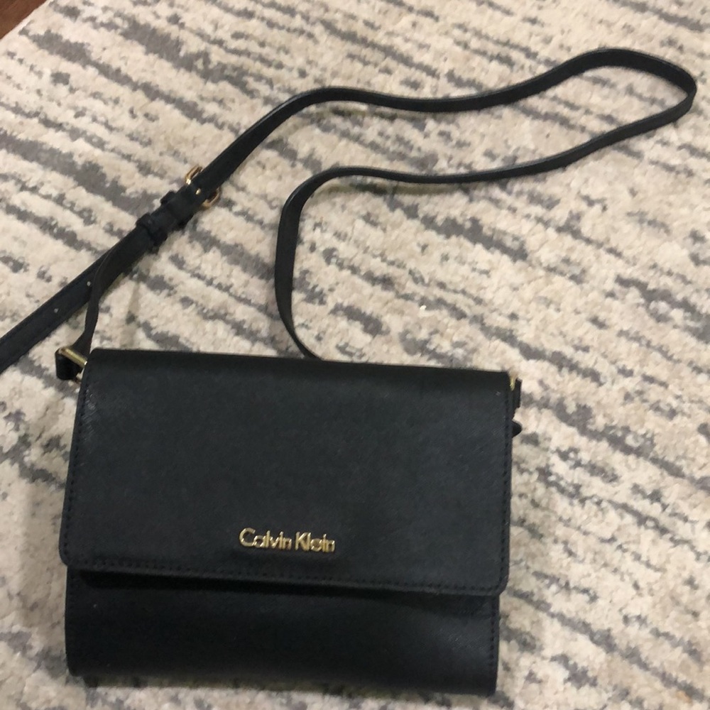 Calvin Klein cross body purse